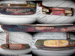 Antique Copper Candy Finish Collage