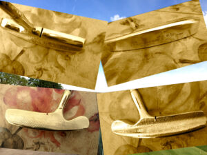 Bulls Eye Revival of Old Faithful in Gold