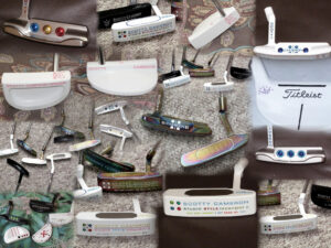 Finished Putters with Colour Collage