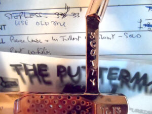 Letter Stamping on Copper Plated DelMar