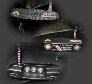 Rainbow on Black Collage