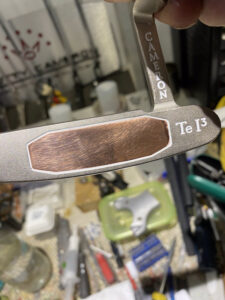 Scotty Cameron Satin Silver Finish with Copper Insert