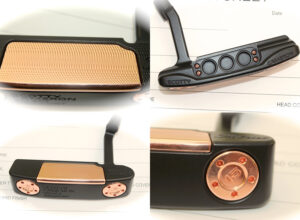 Scotty Cameron Black Satin and Copper Finish Colalge