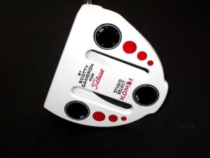 Scotty Cameron Studio Select Combi White with Red Accent
