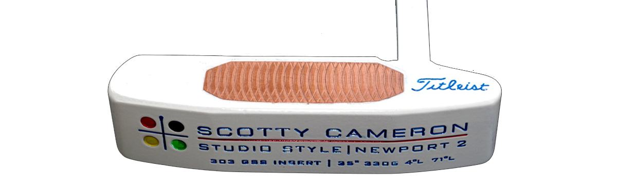 Scotty Cameron White with Colouring
