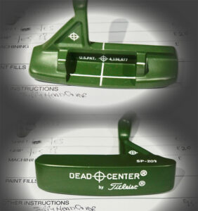 Titleist Dead Center Green Collage